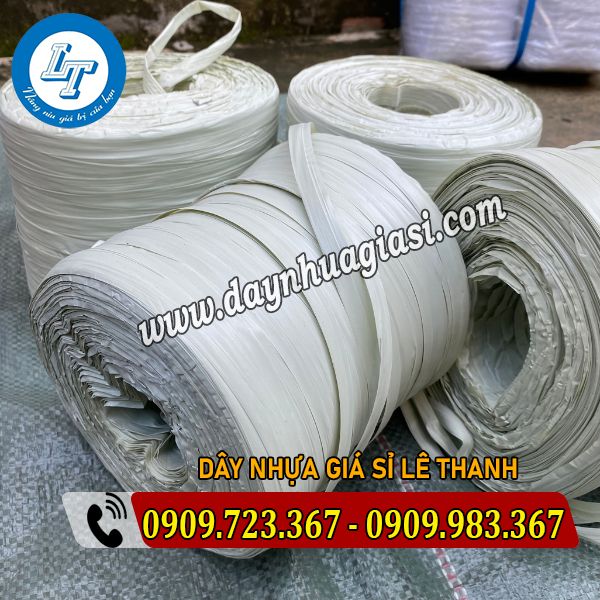 BÁO GIÁ SỈ DÂY NILON ỐNG 2KG MÀU TRẮNG 1 BAO 10 CUỘN BÁO GIÁ SỈ DÂY NILON ỐNG 2KG MÀU TRẮNG 1 BAO 10 CUỘN