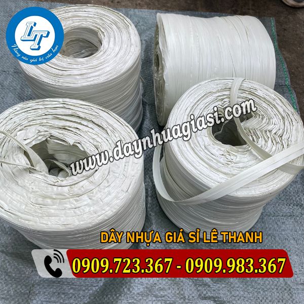 BÁO GIÁ SỈ DÂY NILON ỐNG 2KG MÀU TRẮNG 1 BAO 10 CUỘN BÁO GIÁ SỈ DÂY NILON ỐNG 2KG MÀU TRẮNG 1 BAO 10 CUỘN