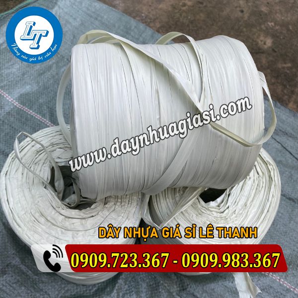 BÁO GIÁ SỈ DÂY NILON ỐNG 2KG MÀU TRẮNG 1 BAO 10 CUỘN BÁO GIÁ SỈ DÂY NILON ỐNG 2KG MÀU TRẮNG 1 BAO 10 CUỘN