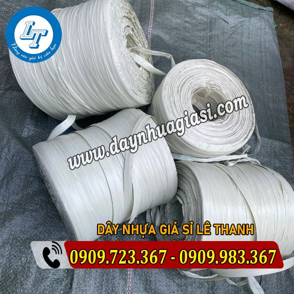 BÁO GIÁ SỈ DÂY NILON ỐNG 2KG MÀU TRẮNG 1 BAO 10 CUỘN BÁO GIÁ SỈ DÂY NILON ỐNG 2KG MÀU TRẮNG 1 BAO 10 CUỘN