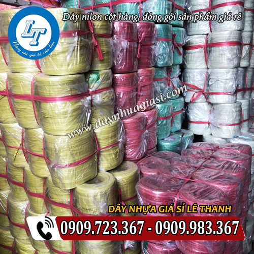 dây nilon ống cuộn cột hàng đóng gói sản phẩm giá rẻ dây nilon ống cuộn cột hàng đóng gói sản phẩm giá rẻ