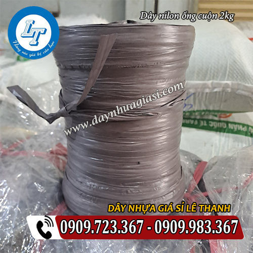 dây nilon ống giá rẻ cuộn 2kg chất lượng dây nilon ống giá rẻ cuộn 2kg chất lượng