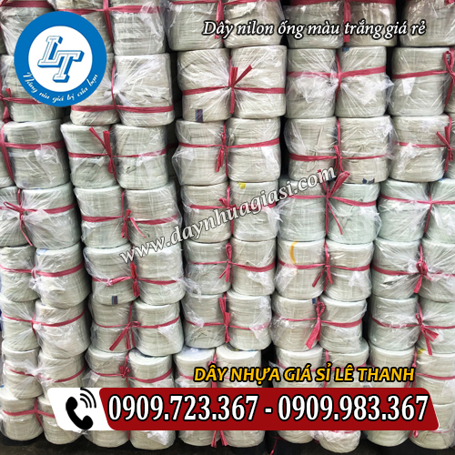 dây nilon ống màu trắng giá sỉ rẻ sẵn số lượng dây nilon ống màu trắng giá sỉ rẻ sẵn số lượng