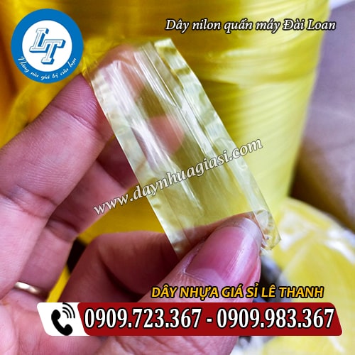 dây nilon quấn máy có độ bóng đẹp dây nilon quấn máy có độ bóng đẹp