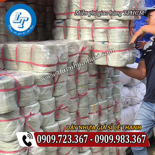 dây nilon trắng giá rẻ giao tận nơi dây nilon trắng giá rẻ giao tận nơi