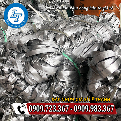 dây nilon kẽm xám bóng bản to giá rẻ sẵn kho lê thanh dây nilon kẽm xám bóng bản to giá rẻ sẵn kho lê thanh
