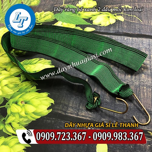 dây ràng bố xanh 2 đầu móc kim loại ưa chuộng sử dụng dây ràng bố xanh 2 đầu móc kim loại ưa chuộng sử dụng
