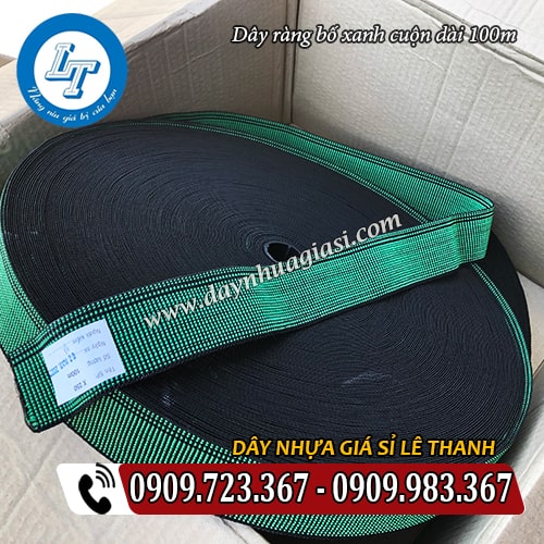 dây ràng bố xanh cuộn tròn dài 100m dây ràng bố xanh cuộn tròn dài 100m