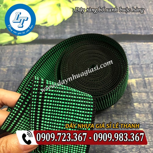 dây ràng bố xanh cuộn tròn cất trữ tiện lợi dây ràng bố xanh cuộn tròn cất trữ tiện lợi