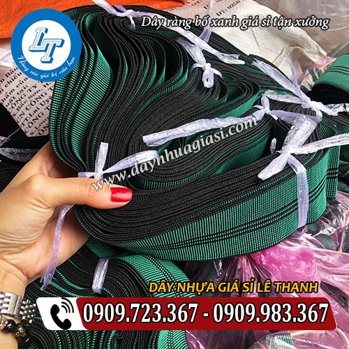 dây ràng bố xanh 2 đầu móc kim loại dây ràng bố xanh 2 đầu móc kim loại