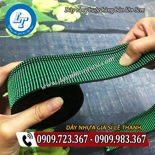 dây ràng buộc hàng bản lớn 5cm chịu lực kéo căng tốt dây ràng buộc hàng bản lớn 5cm chịu lực kéo căng tốt
