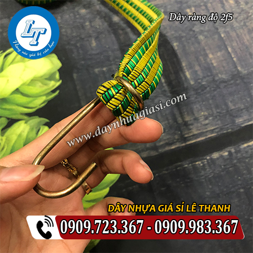 dây ràng độ 2f5 thiết kế 2 đầu móc kim loại dây ràng độ 2f5 thiết kế 2 đầu móc kim loại