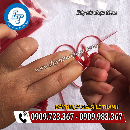 dây rút nhựa 10cm dẻo dai bền chắc dây rút nhựa 10cm dẻo dai bền chắc