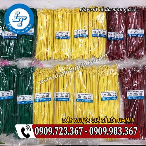 dây rút nhựa 7 màu đánh dấu hàng hóa tiện lợi dây rút nhựa 7 màu đánh dấu hàng hóa tiện lợi