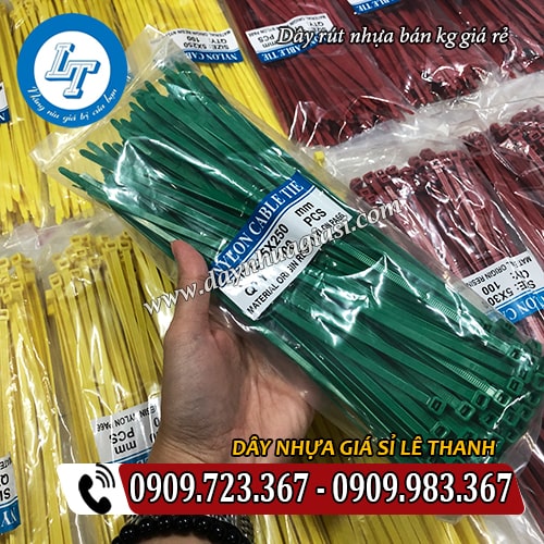 dây rút nhựa bán kg đủ màu bịch 100 sợi dây rút nhựa bán kg đủ màu bịch 100 sợi