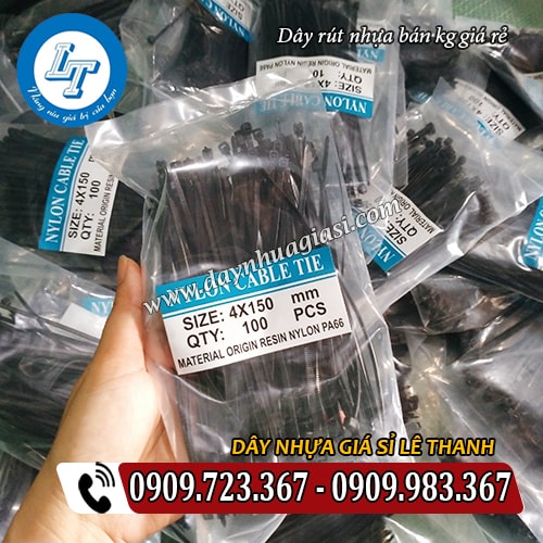 dây rút nhựa bán kg giá rẻ đóng bịch 100 sợi dây rút nhựa bán kg giá rẻ đóng bịch 100 sợi