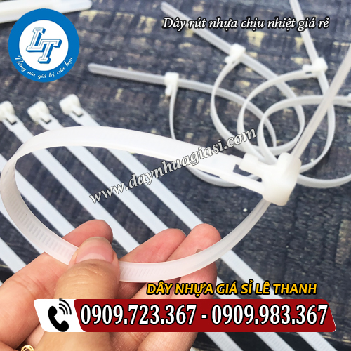 dây rút nhựa chịu nhiệt giá rẻ dạng tháo mở được dây rút nhựa chịu nhiệt giá rẻ dạng tháo mở được