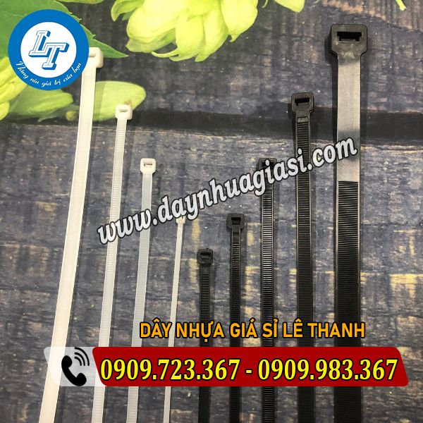 NHÀ CUNG CẤP DÂY RÚT NHỰA GIÁ SỈ, GIÁ RẺ TẠI TPHCM dây rút nhựa giá sỉ