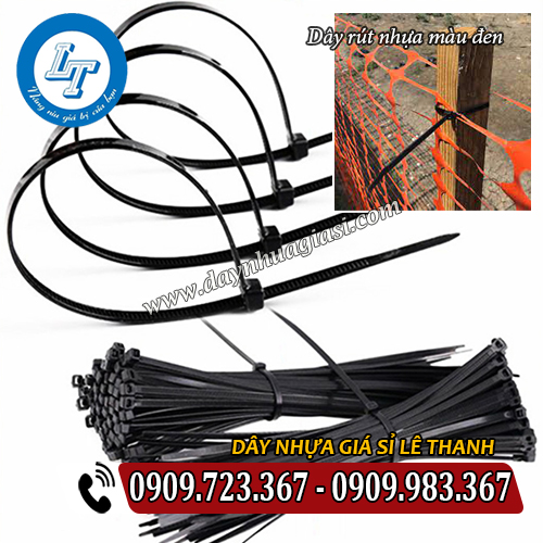 dây rút nhựa màu đen cố định giàn cây leo dây rút nhựa màu đen cố định giàn cây leo