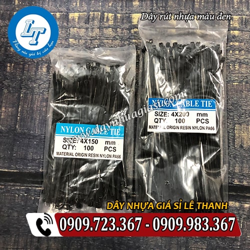 dây rút nhựa màu đen đa dạng kích thước dây rút nhựa màu đen đa dạng kích thước