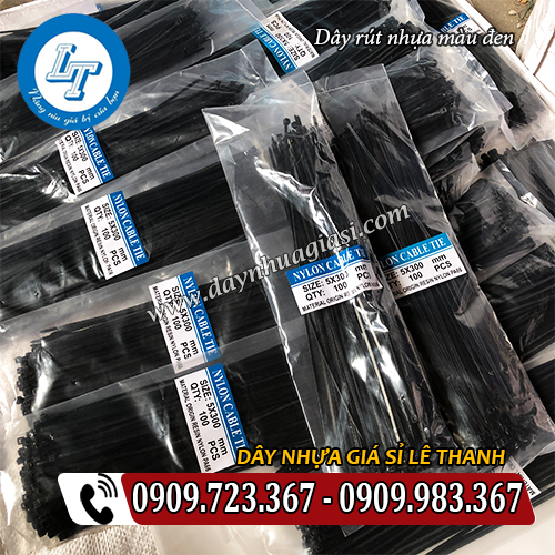 dây rút nhựa màu đen giá rẻ sẵn số lượng dây rút nhựa màu đen giá rẻ sẵn số lượng