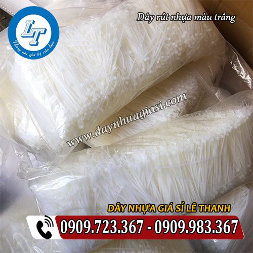 dây rút nhựa màu trắng bán theo ký dây rút nhựa màu trắng bán theo ký