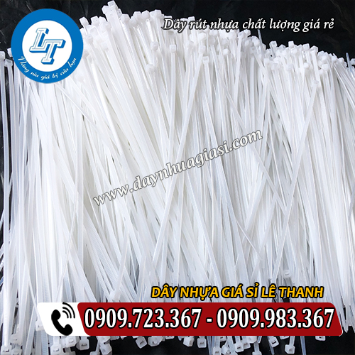 dây rút nhựa màu trắng chất lượng giá rẻ dây rút nhựa màu trắng chất lượng giá rẻ