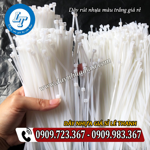 dây rút nhựa màu trắng giá rẻ sẵn số lượng lớn dây rút nhựa màu trắng giá rẻ sẵn số lượng lớn