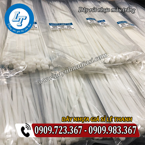 dây rút nhựa màu trắng giá rẻ sẵn số lượng dây rút nhựa màu trắng giá rẻ sẵn số lượng