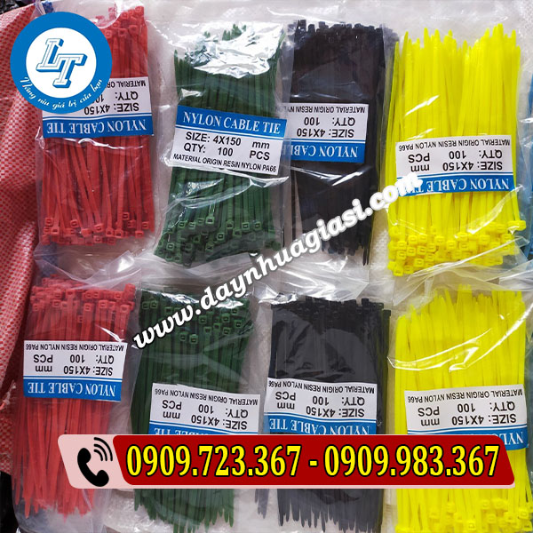 DÂY RÚT NHỰA GIÁ RẺTẠI XƯỞNG SẢN XUẤT dây rút nhựa nhiều size