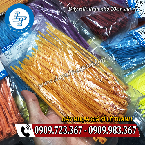 dây rút nhựa nhỏ đủ màu 1 tấc 2.5 li dây rút nhựa nhỏ đủ màu 1 tấc 2.5 li