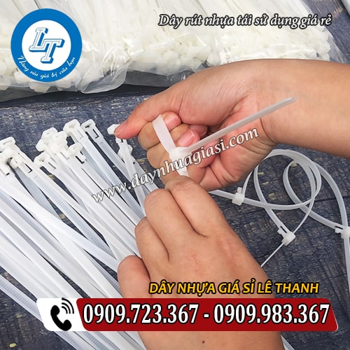 dây rút nhựa tái sử dụng chịu lực kéo tốt dây rút nhựa tái sử dụng chịu lực kéo tốt