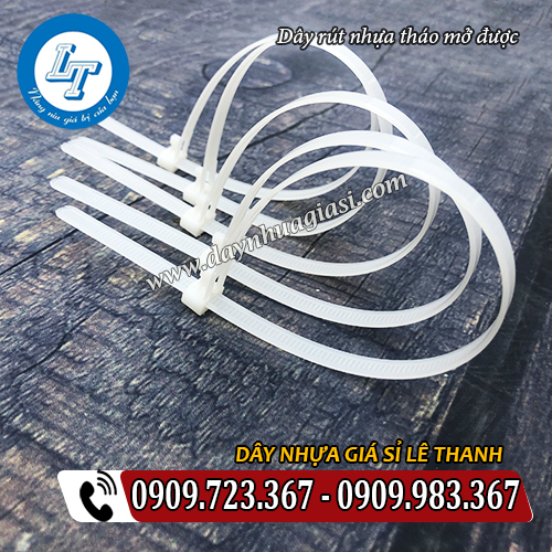 dây rút nhựa tháo mở được ứng dụng phổ biến dây rút nhựa tháo mở được ứng dụng phổ biến