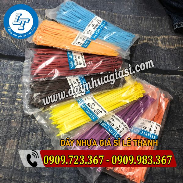 DÂY THÍT NHỰA ĐỦ MÀU BUỘC CÂY CẢNH DÂY THÍT NHỰA ĐỦ MÀU BUỘC CÂY CẢNH