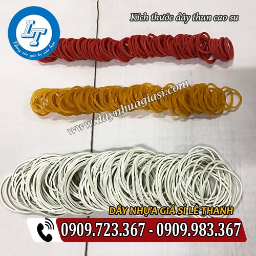 dây thun 500g đóng bịch có nhiều kích thước dây thun 500g đóng bịch có nhiều kích thước