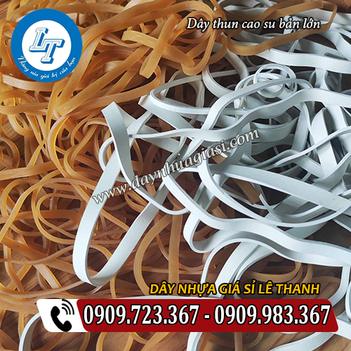 dây thun bản lớn 2 màu trắng sữa vàng bò dây thun bản lớn 2 màu trắng sữa vàng bò