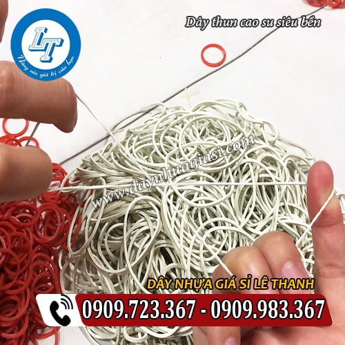 dây thun cao su có độ kéo căng cực tốt dây thun cao su có độ kéo căng cực tốt