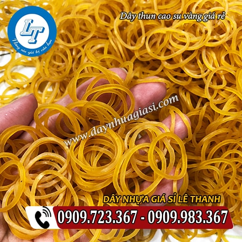 dây thun cao su màu vàng giá rẻ số lượng lớn dây thun cao su màu vàng giá rẻ số lượng lớn