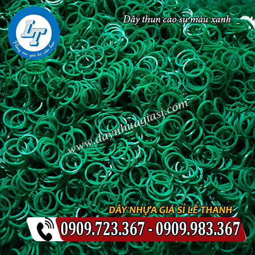 dây thun cao su màu xanh báo giá rẻ tận xưởng dây thun cao su màu xanh báo giá rẻ tận xưởng
