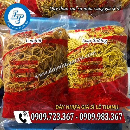 dây thun cao su vàng giá rẻ loại tốt loại thường dây thun cao su vàng giá rẻ loại tốt loại thường
