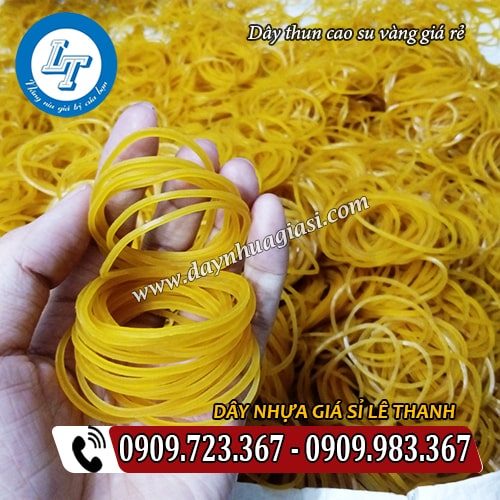 dây thun cao su màu vàng giá rẻ tận xưởng dây thun cao su màu vàng giá rẻ tận xưởng