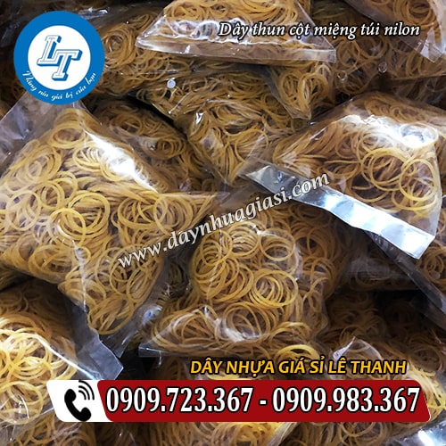 dây thun cột miệng túi nilon size trung 25mm dây thun cột miệng túi nilon size trung 25mm