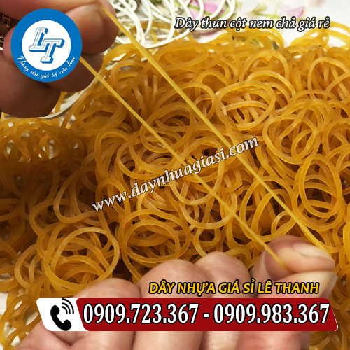 dây thun cột nem chả đàn hồi tốt dây thun cột nem chả đàn hồi tốt