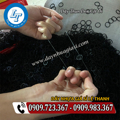 dây thun đen buộc ổi co giãn tốt dây thun đen buộc ổi co giãn tốt
