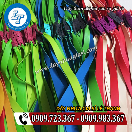 dây thun dẹt ná cao su giá rẻ đủ màu sắc dây thun dẹt ná cao su giá rẻ đủ màu sắc