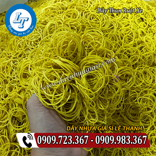 dây thun ruột xe màu vàng nổi bật dây thun ruột xe màu vàng nổi bật