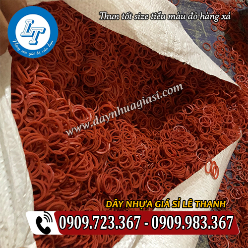 dây thun tốt size tiểu màu đỏ hàng xá giá rẻ tại xưởng dây thun tốt size tiểu màu đỏ hàng xá giá rẻ tại xưởng