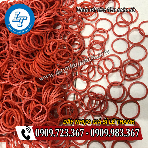 dây thun tốt size tiểu màu đỏ hàng xá giá rẻ dây thun tốt size tiểu màu đỏ hàng xá giá rẻ