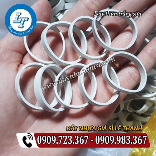 dây thun trắng sữa tạo cảm giác sạch sẽ dây thun trắng sữa tạo cảm giác sạch sẽ