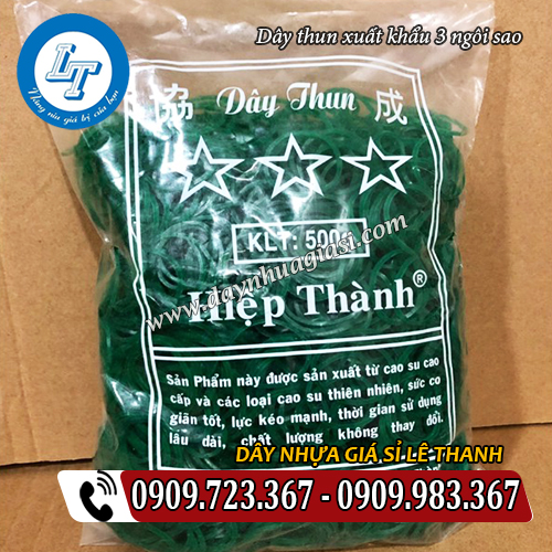 dây thun xuất khẩu 3 ngôi sao màu xanh dây thun xuất khẩu 3 ngôi sao màu xanh